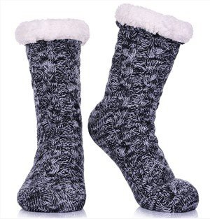 Søte Sherpa-sokker for kvinner